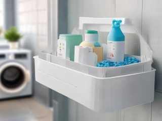 三洋洗衣机售后服务如何联系讲解♛壁挂洗衣机隐藏处理盒，轻松收纳空间放大招