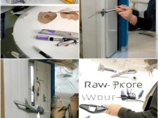 龙裕防盗门保修预约热线解释_盼盼防盗门防风条拆卸教程