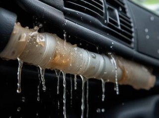 三洋空调售后上门维修热线教大家：汽车空调出风口为何会积水？原因揭秘