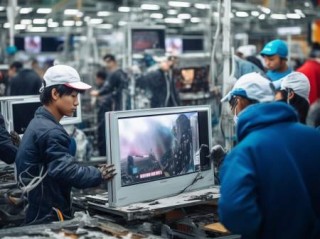 佐尼智能电视机400售后服务点阐明←金正电视机生产基地：揭秘中国电视制造重镇