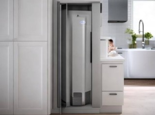 阿诗丹顿热水器全市统报修中心热线交流『电热水器半隐藏式安装，打造家居新风尚』