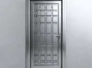 德盾防盗门客户咨询中心分解㉿断桥铝防盗门格子设计，安全美观两不误