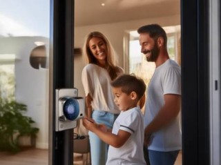 玥玛指纹锁005：家庭安全新选择，一键开启智能生活