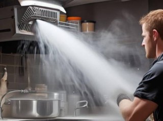 潮邦集成灶维修师傅服务热线分享あ油烟机清洗方法：到底要不要加水洗？	