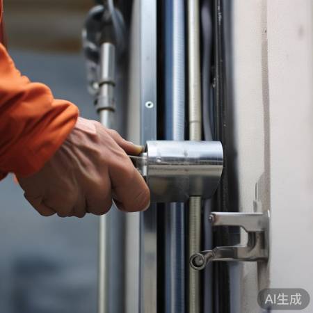 固定电线管,确保布线整齐