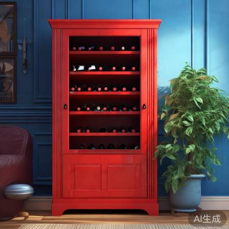 红色喜庆，绿色生机，蓝色宁静