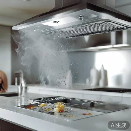 海信油烟机，吸力惊人