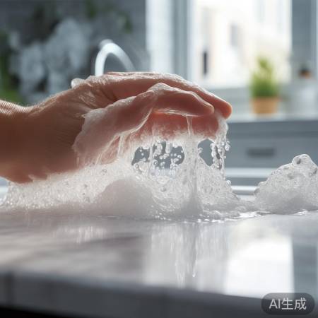 肥皂水清洁步骤