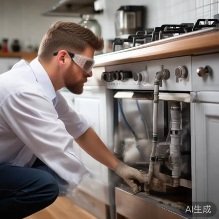 检查燃气管道，确保畅通