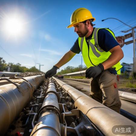 管道老化，夏天易漏气