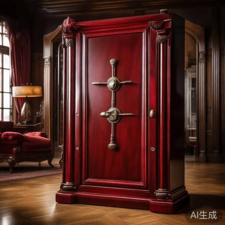 优质红木保险柜，风水吉祥。