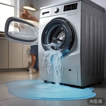 洗衣机误启动，水鬼原来是密封圈
