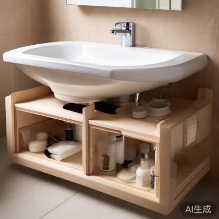 洗手池：储物协调选