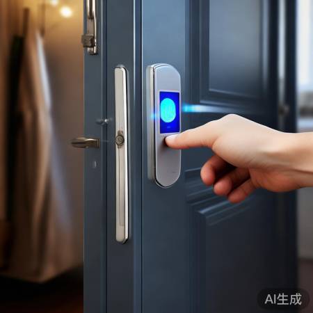 指纹锁，安全便捷