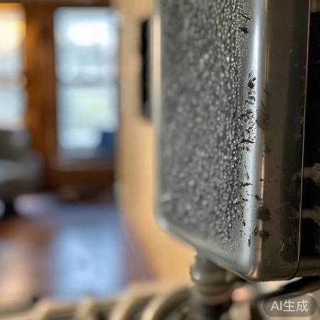 壁挂炉散热器脏,散热差,擦拭清