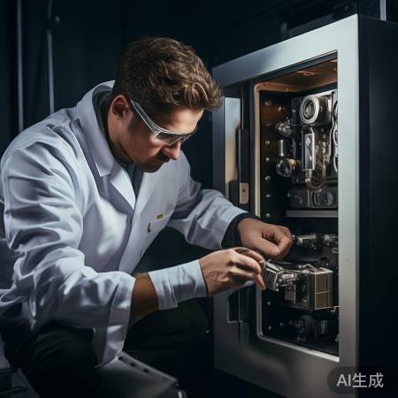 熟练师傅修锁，宝物无损。