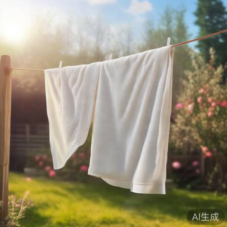 毛巾晾晒技巧