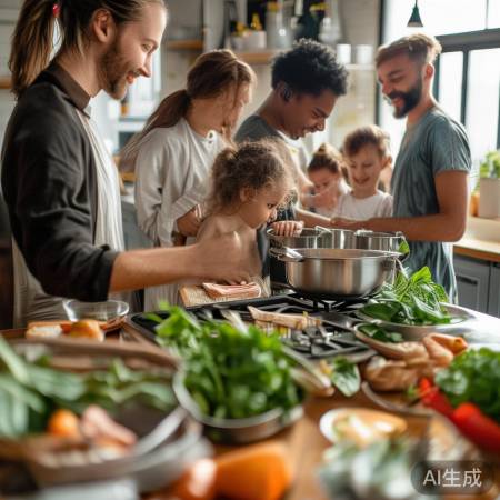 “厨房，生活的港湾，呵护烹饪乐