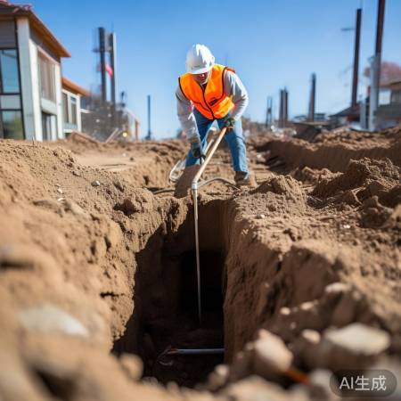 精准挖坑，无杂物