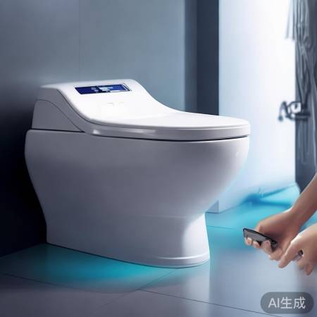 智能马桶,一键解决卫生问题