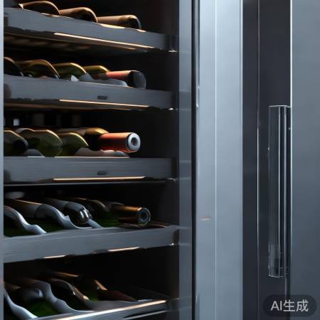 红酒柜:感应门+智能温控