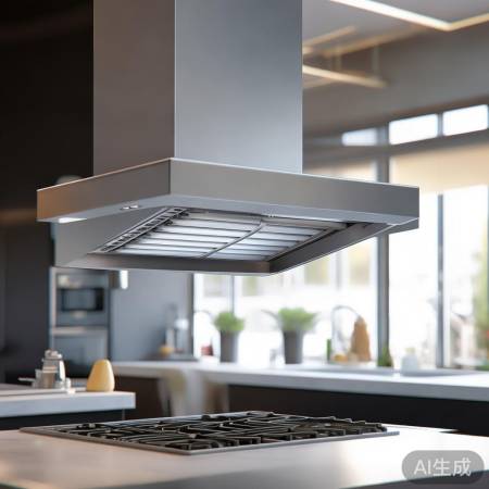 商用油烟机:大吸力,易清洗,低