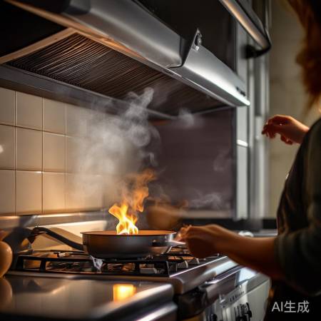 炒菜后及时清洁油烟机