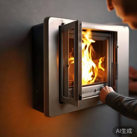 检查火焰颜色，确保燃烧充分