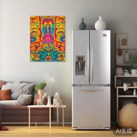 时尚冰箱贴，家居新宠