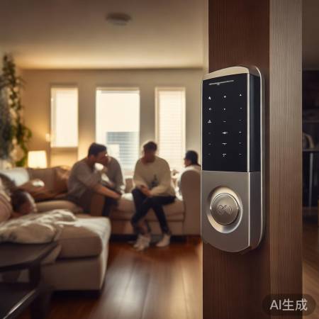 “指纹锁配钥匙，生活科技两不误