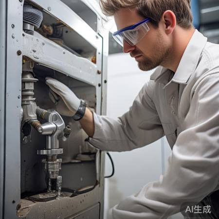 检查热水器接口,拧紧防异声