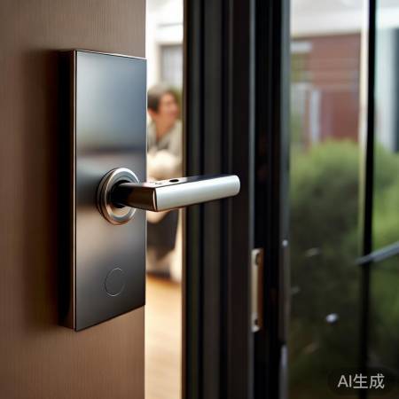 指纹锁,刷指开门