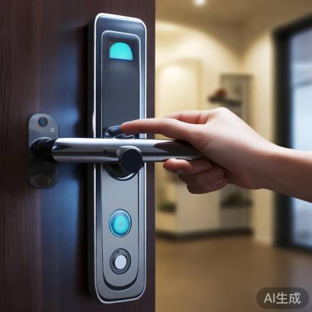 指纹锁芯安全可靠