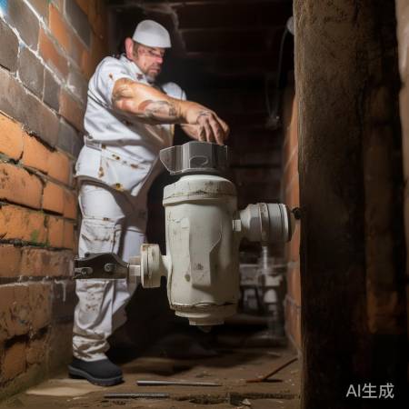 水阀安装不当或损坏