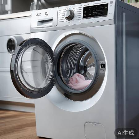 洗衣机清洗衣物，选合适模式