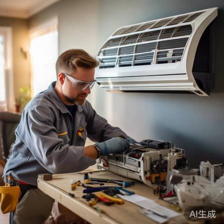 空调出风口维修不复杂，找对师傅
