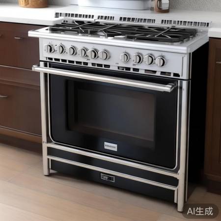 燃气灶黑面板，雅致大方