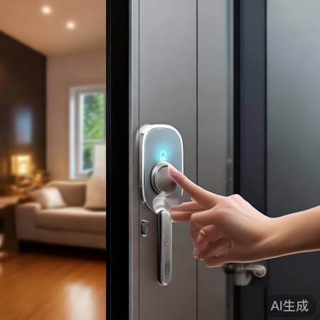 指纹锁，安全便捷