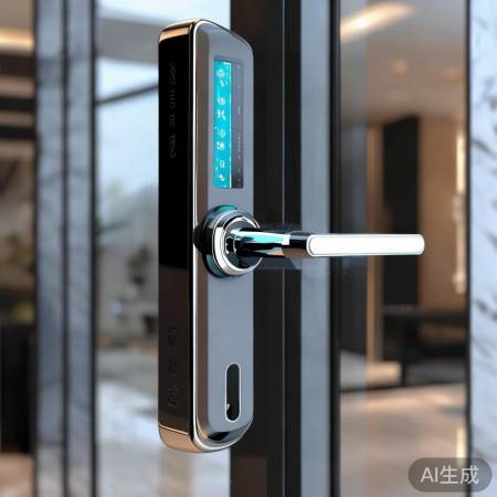 智能锁：别墅装修标配，科技与颜