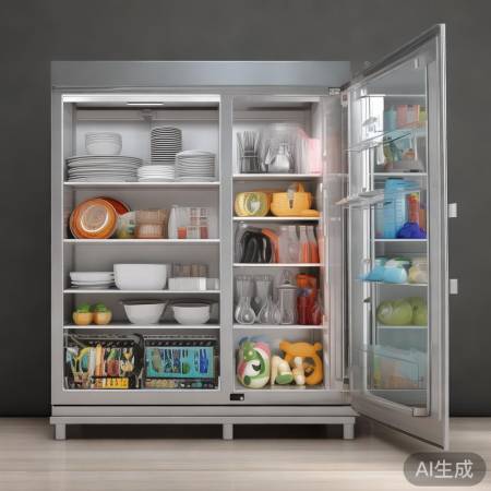 大容量消毒柜，空间充足