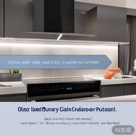 智能油烟机自动调节,一键清洁。