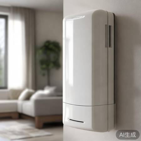 清新平板热水器,自然美观