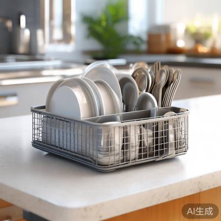 轻巧碗篮，分类收纳