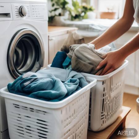 洗衣机勿当垃圾桶，分材质洗涤