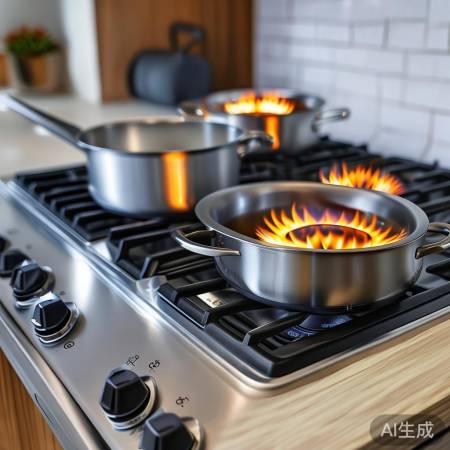 北海燃气灶，双灶方便高效