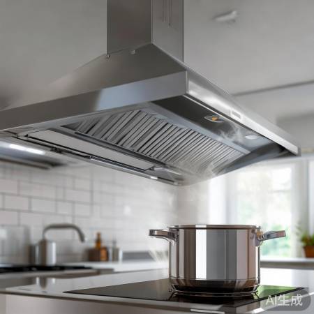 304不锈钢油烟机风帽，厨房清