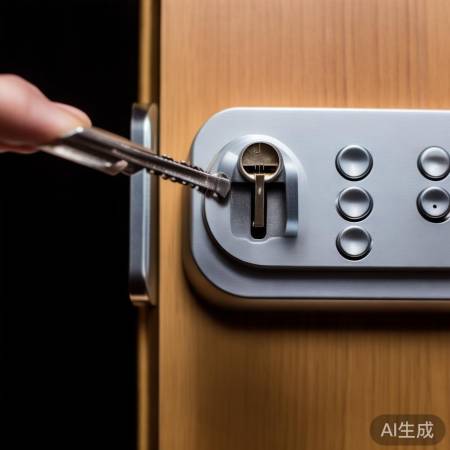 机械钥匙解锁