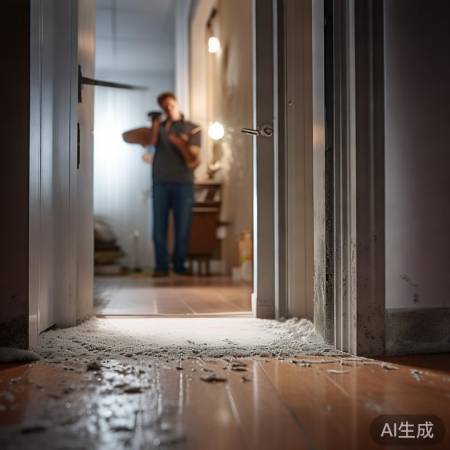 “防盗门发霉，源头防潮是关键”