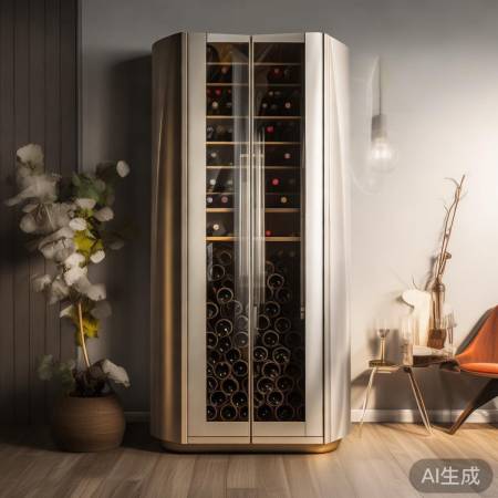 选酒柜屏风,风格要匹配。