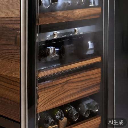 高端酒柜,材质高级,功能智能